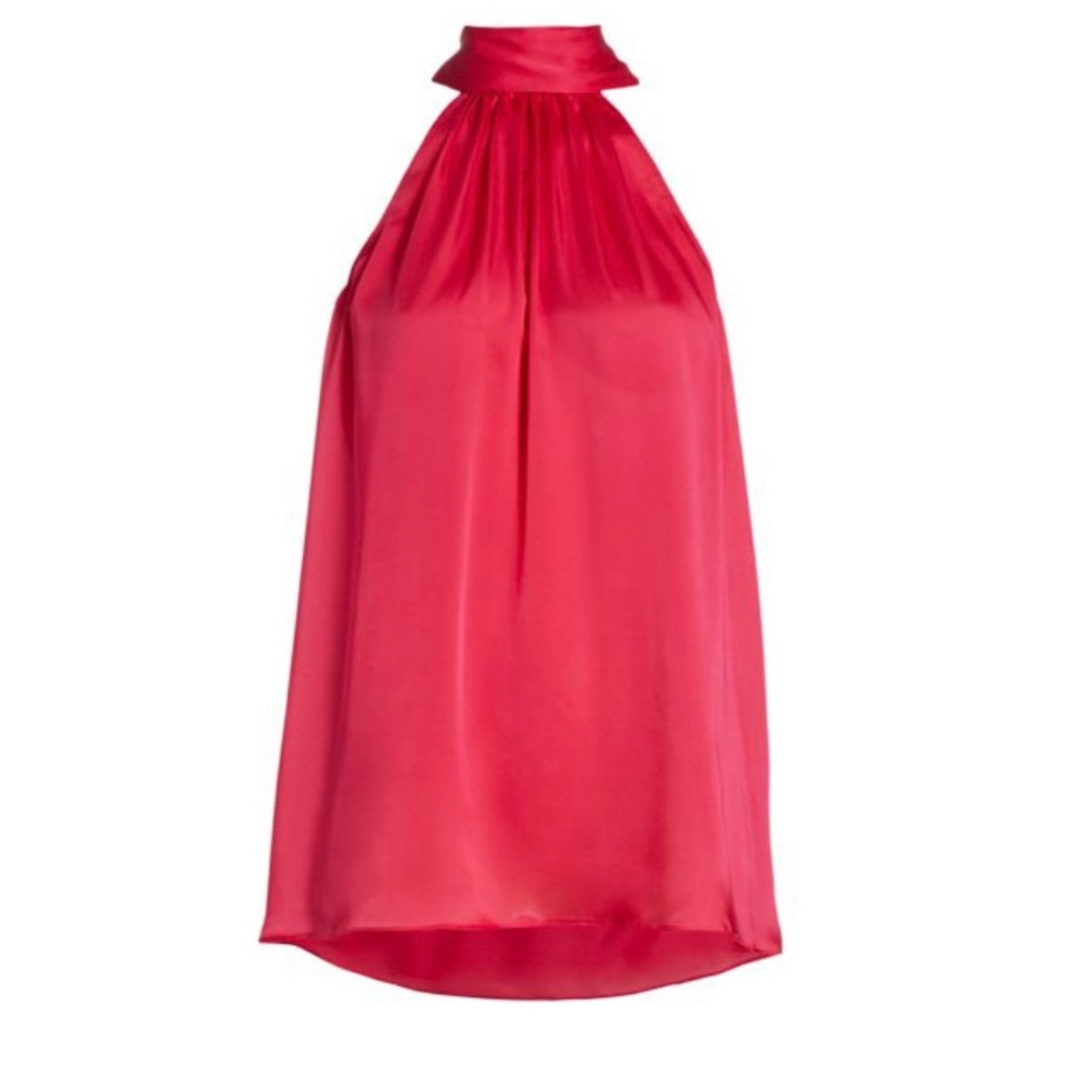 Zimmermann Pink Halter Blouse